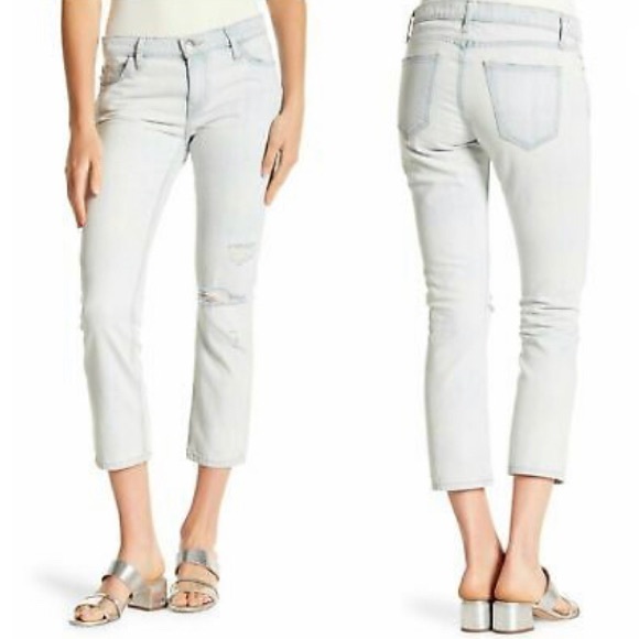 Current/Elliott Denim - Current Elliott Crop Straight-Leg